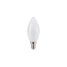 E14 LED lámpa (4.5W/200°) Gyertya - hideg fehér, PRO Samsung világítás