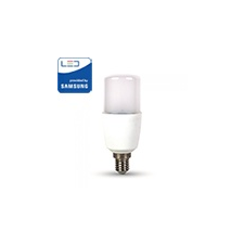  E14 LED lámpa (8W/230°) T37 rúd - meleg fehér, PRO Samsung izzó