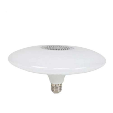 E27 RGB Bluetooth UFO lámpa hangszóróval + távirányítóval - 48W világítás
