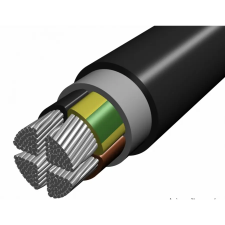  E-AYY-O 4x25mm2 alumínium földkábel PVC 0,6/1kV fekete villanyszerelés