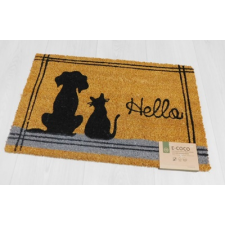  E-Coco kókusz lábtörlő Cat & Dog 40x60cm lakástextília