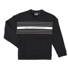 EA7 Emporio Armani Emporio Armani EA7 Pulóverek TRAIN LOGO SERIES CN EXTENDED LOGO Fekete 12 éves