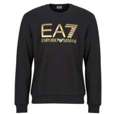 EA7 Emporio Armani Emporio Armani EA7 Pulóverek TRAIN LOGO SERIES M T-TOP CN BIG LOGO - TRAIN LOGO SERIES M T-TO Fekete EU M