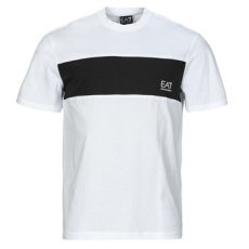 EA7 Emporio Armani Emporio Armani EA7 Rövid ujjú pólók ATHLETIC COLORBLOCK TSHIRT Fehér EU M