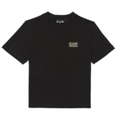 EA7 Emporio Armani Emporio Armani EA7 Rövid ujjú pólók GOLD LABEL BOY TEE Fekete 10 éves