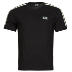 EA7 Emporio Armani Emporio Armani EA7 Rövid ujjú pólók TRAIN LOGO SERIES M TAPE TEE SS CO - TRAIN LOGO SERIES M TAPE TE Fekete EU XL