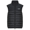 EA7 Emporio Armani Emporio Armani EA7 Steppelt kabátok TRAIN CORE ID DOWN LIGHT VEST CC  8NPQ06 Fekete EU S