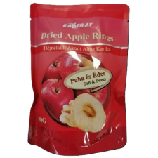 Eastray Héjnélküli aszalt alma karika 80g Dried Apple Rings reform élelmiszer