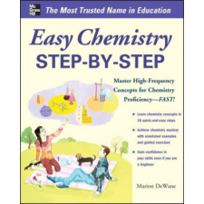  Easy Chemistry Step-by-Step – Marian DeWane idegen nyelvű könyv