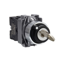  Easy Harmony XB2, Választókapcsoló, 2 állású, 1 NO, fém, 22mm XB2BG21C Schneider villanyszerelés