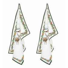 Easy Life Design Karácsonyi konyharuha szett White Forest karácsonyi textilia