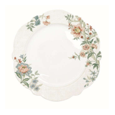 Easy Life Design R2S.1050ZENW Porcelán lapostányér 26cm, Zen Garden White tányér és evőeszköz