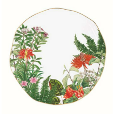 Easy Life Design R2S.1583EXCA Porcelán lapostányér 26cm, Exotica tányér és evőeszköz