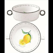 Easy Life-Nuova Porcelántál füllel 12cm, Amalfi konyhai eszköz