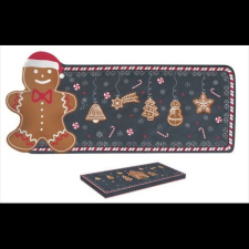 Easy Life-Nuova Porcelántálca 36x16cm, dobozban, Gingerbread konyhai eszköz