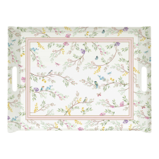 Easy Life Nuova R2S Birds Melody fogantyús műanyag nagytálca 52x37cm konyhai eszköz