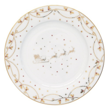 Easy Life Nuova R2S Porcelán desszerttányér 19cm, Christmas Lights konyhai eszköz