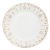 Easy Life Nuova R2S Porcelán lapostányér 26,5cm, Christmas Lights