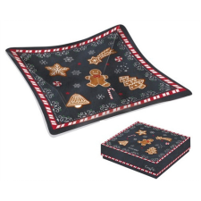 Easy Life Nuova R2S Üvegtál 13x13cm, dobozban, Gingerbread konyhai eszköz