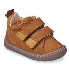 Easy peasy Magas szárú edzőcipők MY DODU VELCRO Barna 22