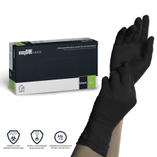  EasyCare Black Nitril Prémium Gumikesztyű L védőkesztyű