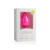 Easytoys Diamond - fehér köves anál dildó (nagy) - pink