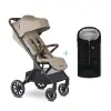 Easywalker EASYWALKER Kočík športový Jackey2 XL Pearl Taupe + PETITE&amp;MARS fusak Jibot ZADARMO