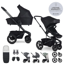  EASYWALKER Kombinált babakocsi Harvey⁵ Midnight Black XXL AIR babakocsi