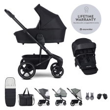 EASYWALKER Kombinált babakocsi Harvey⁵ Midnight Black XXL RWS babakocsi