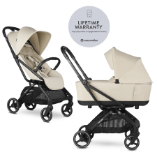 Easywalker Rockey M Kombinált babakocsi, Bright Taupe (Élettartam garanciával!) babakocsi