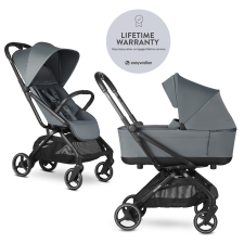 Easywalker Rockey M Kombinált babakocsi, Smooth Grey (Élettartam garanciával!) babakocsi