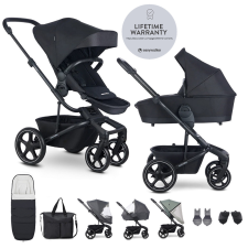 Easywalker Szett XXL kombinált babakocsi Harvey5 Midnight Black kiegészítőkkel babakocsi