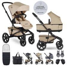 Easywalker Szett XXL kombinált babakocsi Jimmey Sand Taupe kiegészítőkkel babakocsi