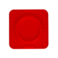 Eat Slow Live Longer Lick Mat Wave piros kutyatál