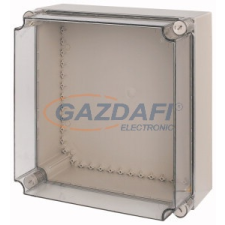 EATON 002220 CI IP65 műanyag elosztó üres tok átlátszó fedéllel (NA) villanyszerelés