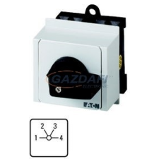 EATON 019869 T0-2-8231/IVS Vezérl. fokozatkapcsoló 1p 20A sorolható, 4fok. villanyszerelés