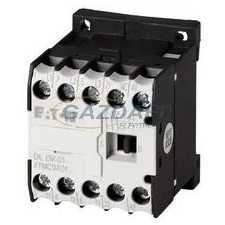 EATON 079642 DILEM-01-G(12VDC) Telj.kontaktor AC-3/400V:4kW villanyszerelés