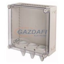 EATON 091131 KST44-150 CI IP65 műanyag. elosztó KST szerelt kábel bevezetővel villanyszerelés