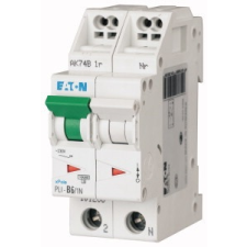 EATON 101282 PLI-D6/1N Kismegszakító. 1P+N, 6A, D karakterisztika, 10kA villanyszerelés
