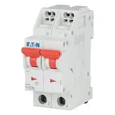 EATON 101298 PLI-C10/2 Kismegszakító, 10kA (dugaszolókapcsokkal) villanyszerelés