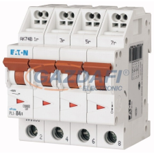 EATON 101331 PLI-B6/3N Kismegszakító, 10kA (dugaszolókapcsokkal) villanyszerelés