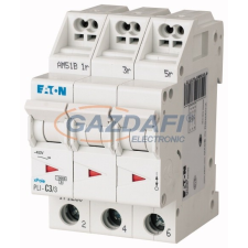 EATON 101332 PLI-B8/3N Kismegszakító, 10kA (dugaszolókapcsokkal) villanyszerelés