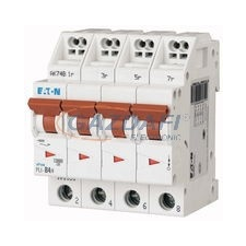 EATON 101351 PLI-B4/4 Kismegszakító, 10kA (dugaszolókapcsokkal) villanyszerelés