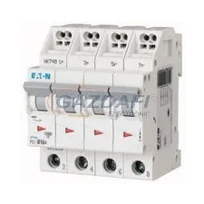 EATON 101356 PLI-B16/4 Kismegszakító, 10kA (dugaszolókapcsokkal) villanyszerelés