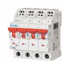 EATON 101368 PLI-D10/4 Kismegszakító, 10kA (dugaszolókapcsokkal) villanyszerelés