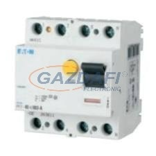 EATON 102929 PF7-100/4/003-A Áram-védőkapcsoló 10kA 4pól. villanyszerelés