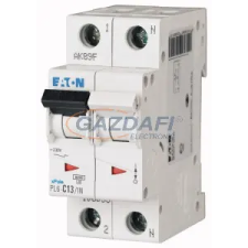 EATON 106027 Kismegszakító, 6kA 1 pólus+nulla villanyszerelés