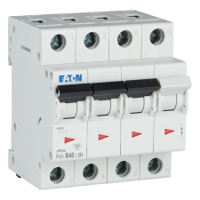 EATON 106041 Kismegszakító, 6kA 3 pólus+nulla villanyszerelés