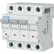  EATON 165286 PL7 kismegszakító, D, 3+N-pólus, Icn=10kA, In=3A villanyszerelés