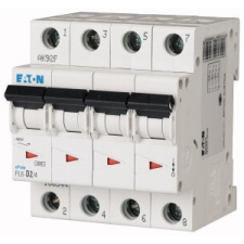 EATON 166521 PL6-C2/4 Kismegszakító, 6kA 4 pólus villanyszerelés